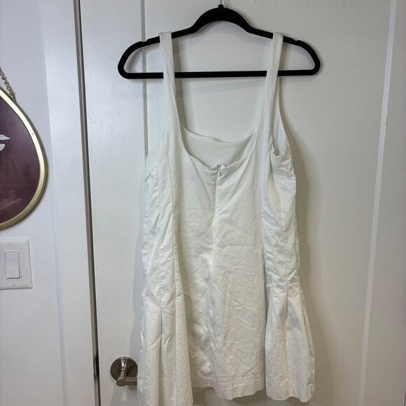 Zara White Sleeveless Mini Dress - Picture 3 of 8